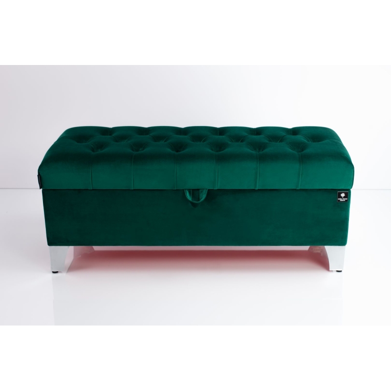 Tufted Storage Bench